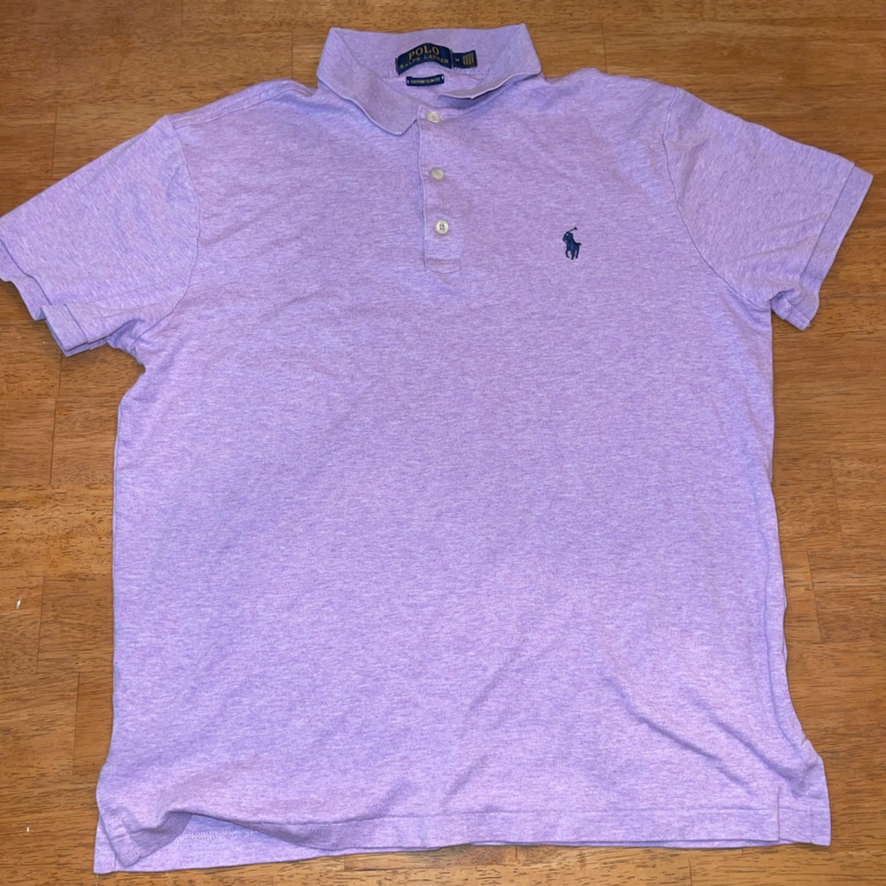 Custom slim fit polo by Ralph Lauren